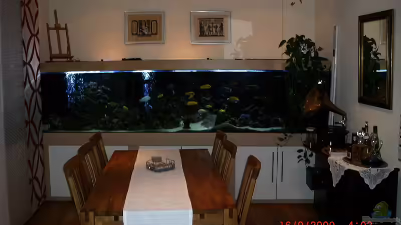 Aquarium Hauptansicht von Becken 1069