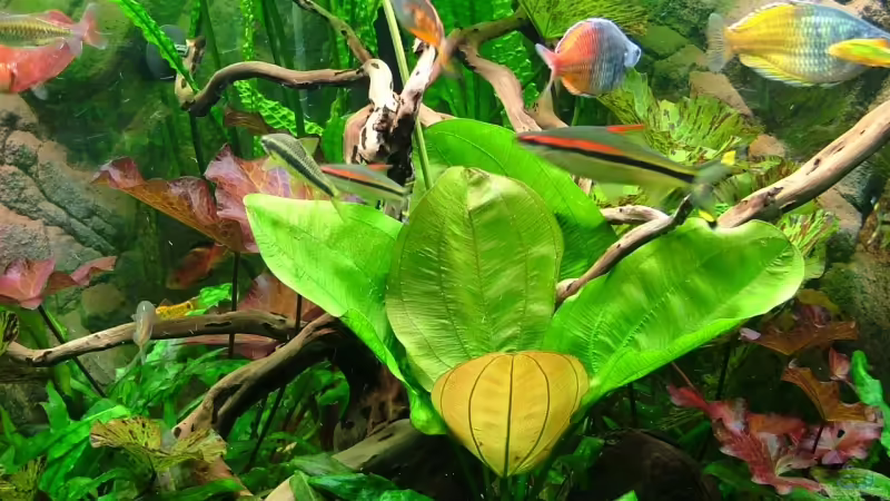 Aquarium Hauptansicht von Becken 9033