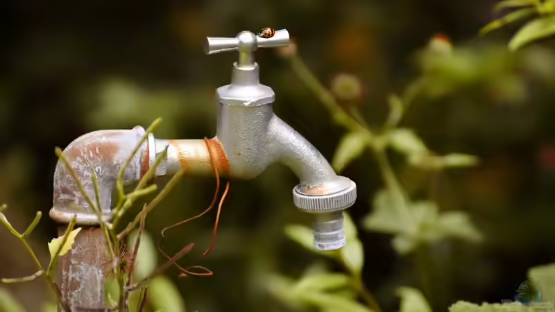 Armaturen im Garten: Funktionalität und Ästhetik kombiniert