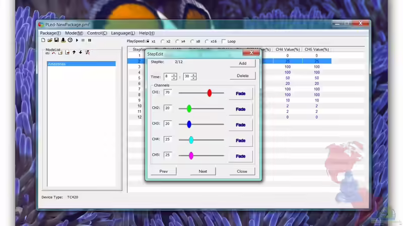 Mich@`s Stiftung Aqua-Test: Easy Time Controll "Special Edition" - LED Controller