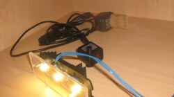 LEDs auf Pentium 2 Kühlkörper montier 3x1W