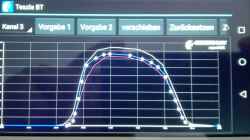 Beleuchtungskonfiguration per Smartphone