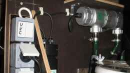 Foto mit JBL UV-Klärer der Regenwasserfilteranlage