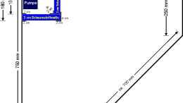 Foto mit Schematische Darstellung des Beckens mit HMF, Punpe und Regelheizer